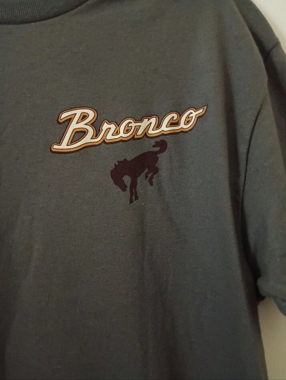 Bronco Gray T-Shirt - Picture 3 of 10
